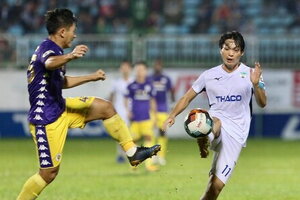 HAGL đụng Hà Nội FC hai trận liên tiếp trong một tuần