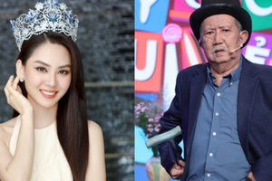 Hoa hậu Mai Phương chia sẻ khoảnh khắc xúc động khi đến thăm nghệ sĩ Mạc Can.