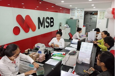 MSB chốt danh sách cổ đông trả cổ tức tỷ lệ 30% vào tháng 10