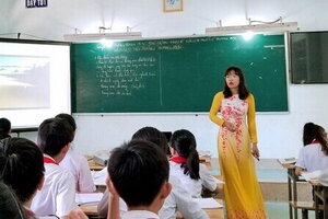 Hà Nội quy định không dạy thử tiết dạy trước khi dự Hội thi giáo viên giỏi