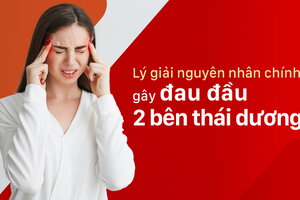 Lý giải nguyên nhân chính gây đau đầu 2 bên thái dương