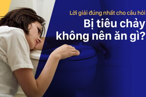 Lời giải đúng nhất cho câu hỏi: “Bị tiêu chảy không nên ăn gì?”