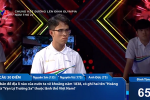 Hai câu hỏi lịch sử chung kết Đường lên đỉnh Olympia bị sai đáp án?