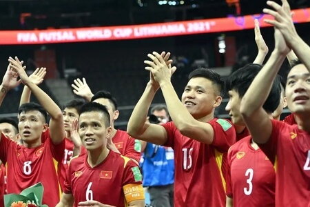 Thua đậm Iran, futsal Việt Nam dừng bước ở tứ kết giải châu Á