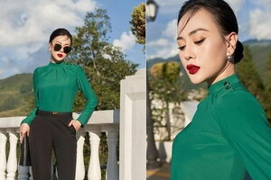 Bị bắt lỗi viết sai chính tả, Búp bê Phương Oanh hài hước thừa nhận 'đã cẩn thận lắm rồi đấy chứ'