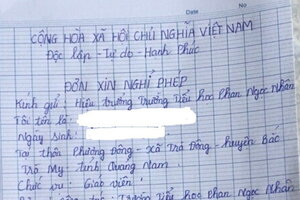 Xin nghỉ phép để xoay sở trả nợ, cô giáo tiểu học và con trai mất liên lạc