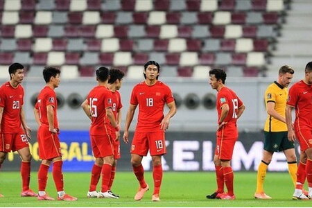 Báo Trung Quốc phản ứng bất ngờ khi đội nhà bị tụt bậc trên bảng xếp hạng FIFA