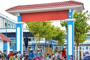 Một trường tiểu học ở Cà Mau trả lại hơn 280 triệu đồng tiền lạm thu