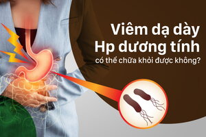 Viêm dạ dày Hp dương tính có thể chữa khỏi được không?