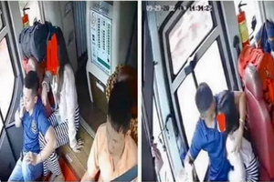 Xuất hiện hình ảnh bất ngờ vụ nhân viên nhà xe Tiến Oanh bị tố sàm sỡ khách nữ