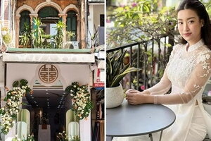 Bên trong căn nhà phố cổ giản dị của Hoa hậu Đỗ Mỹ Linh 