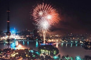 Hà Nội xây dựng 2 phương án bắn pháo hoa dịp Tết Nguyên đán 2023