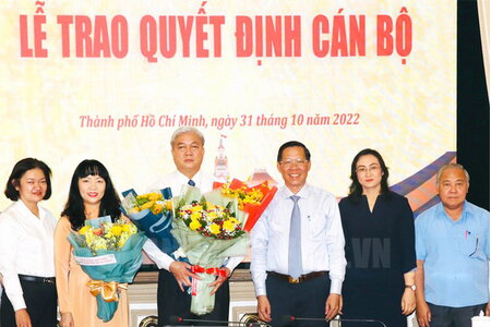 Giám đốc Sở Tài chính Phạm Thị Hồng Hà nhận công tác tại Thành ủy TP.HCM