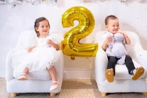 Không ồn ào, rầm rộ, Hà Hồ tổ chức sinh nhật nhỏ cho cặp song sinh trong biệt thự 30 tỷ