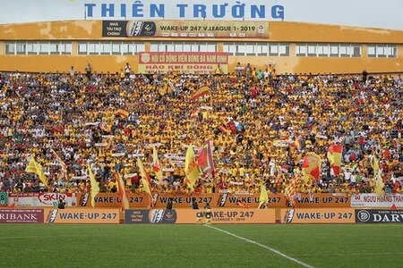 Sân Thiên Trường miễn phí vé hai trận cuối V.League 2022