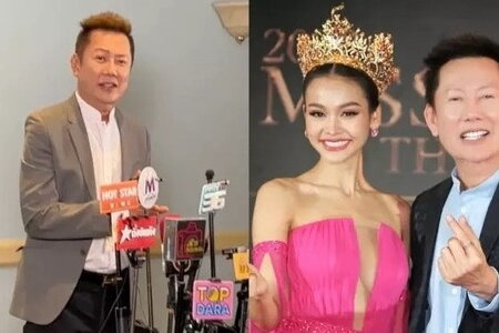 Ông Nawat muốn trao lại bản quyền Miss Grand Thailand cho 'gà cưng' Engfa Waraha