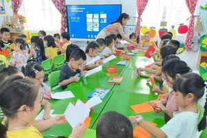 Phiếu chuyển từ mầm non lên tiểu học giúp giáo viên không phải 'dò đường'