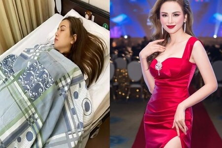 Hoa hậu Diễm Hương bất ngờ tiết lộ phải đi cấp cứu