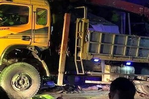 Thanh Hóa: Đâm trực diện vào xe tải, 3 người đi xe máy tử vong tại chỗ