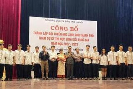 184 học sinh tại Hà Nội tham dự kỳ thi chọn học sinh giỏi quốc gia