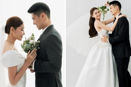 Á hậu Thùy Dung và bạn trai doanh nhân tung ảnh cưới cực ngọt