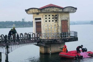 Tìm thấy thi thể cô gái 23 tuổi sau khi để lại túi xách, xe máy trên đập thủy lợi ở Quảng Trị