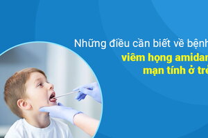 Những điều cần biết về bệnh viêm họng amidan mạn tính ở trẻ