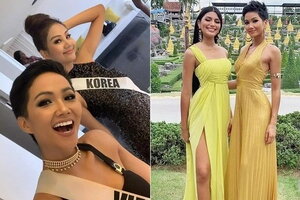 H'Hen Niê khoe loạt ảnh hiếm cách đây 4 năm tại Miss Universe