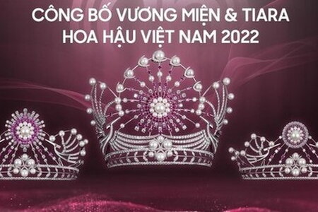Cận cảnh vương miện 'Hùng ca chim lạc' dành cho tân Hoa hậu Việt Nam 2022 