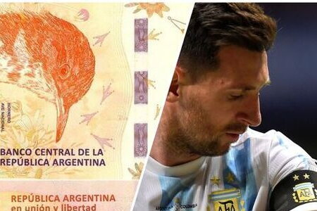 Hình ảnh Messi sắp được in lên tiền ở Argentina