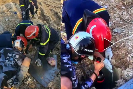 Giải cứu bé gái 5 tuổi rơi xuống hố cọc ép bê tông sâu 15 mét