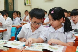 Ninh Bình: Học sinh tiểu học công lập không phải đóng học phí