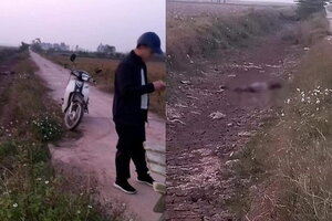 Đã bắt được nghi phạm vụ giết người giấu xác ở mương tại Hưng Yên