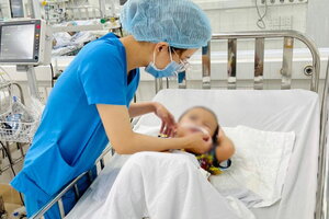 90 ngày giành giật sự sống cho trẻ 3 tuổi nhiễm cúm B và vi khuẩn đa kháng thuốc