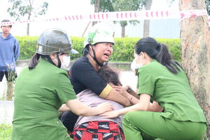 Nguyên nhân vụ thai phụ cùng 2 con bị xe tải cán chết ở Huế