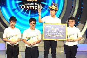 Nam sinh đầu tiên đưa cầu truyền hình Olympia 2023 về Hà Nội từng có thành tích đáng nể