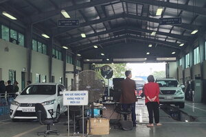 Danh sách 33 trung tâm đăng kiểm đang tạm dừng hoạt động