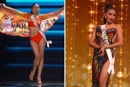 Miss Universe 2022: Ngọc Châu tỏa sáng rực rỡ với nhan sắc và màn catwalk áo tắm đỉnh cao