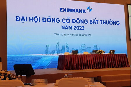 Đại hội cổ đông bất thường Eximbank bất thành