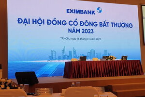Đại hội cổ đông bất thường Eximbank bất thành