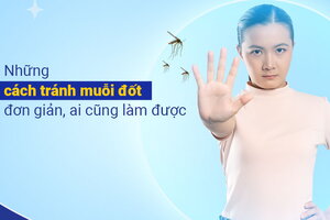Những cách tránh muỗi đốt đơn giản, ai cũng làm được