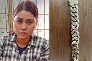 Đến nhà em họ chúc Tết rồi trộm luôn chiếc lắc 41 chỉ vàng