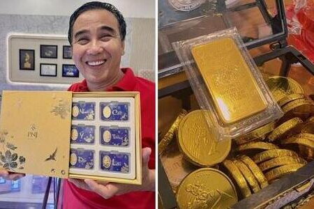 Dàn sao Việt hào hứng khoe ảnh mua vàng xin vía Thần Tài