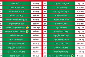 Danh sách đăng ký thi đấu V.League 2023 của CLB Nam Định