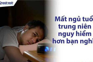 Mất ngủ tuổi trung niên nguy hiểm hơn bạn nghĩ! Làm sao để dễ ngủ và ngủ ngon?
