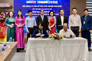 Hợp tác tăng cường hỗ trợ sinh viên khởi nghiệp