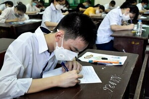 Hà Nội khảo sát lấy ý kiến thi 3 hay 4 môn vào lớp 10 THPT công lập