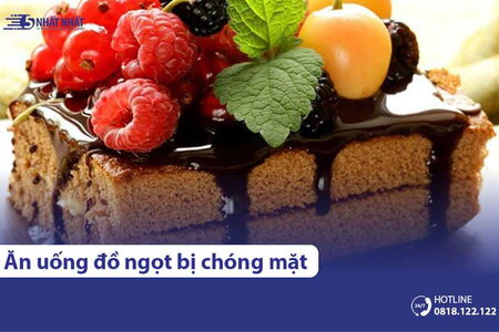 Vì sao ăn uống đồ ngọt bị chóng mặt? Điều trị như thế nào?