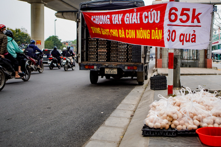 Thông tin 'giải cứu trứng cho người dân xã Liên Châu' là sai sự thật