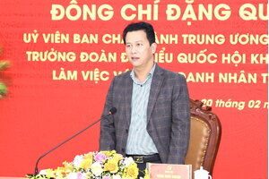 Bí thư Tỉnh ủy Đặng Quốc Khánh: “Muốn đi nhanh thì đi một mình, muốn đi xa thì đi cùng nhau”